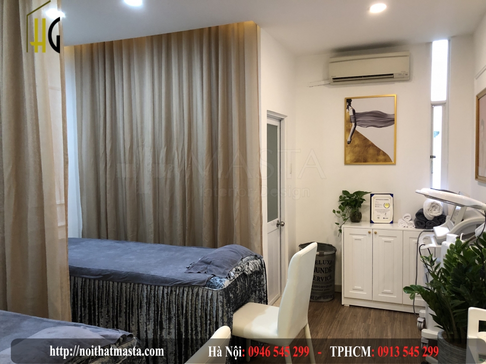Thiết kế nội thất Spa - Chị Quyên